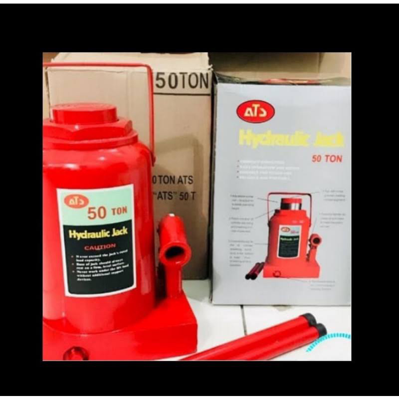 88tehnik ATS Dongkrak Hydraulic Jack / Dongkrak Botol 50 Ton