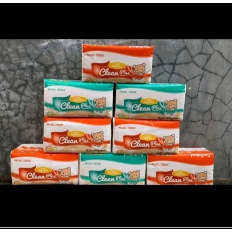 Tisu clean plus 180sheet