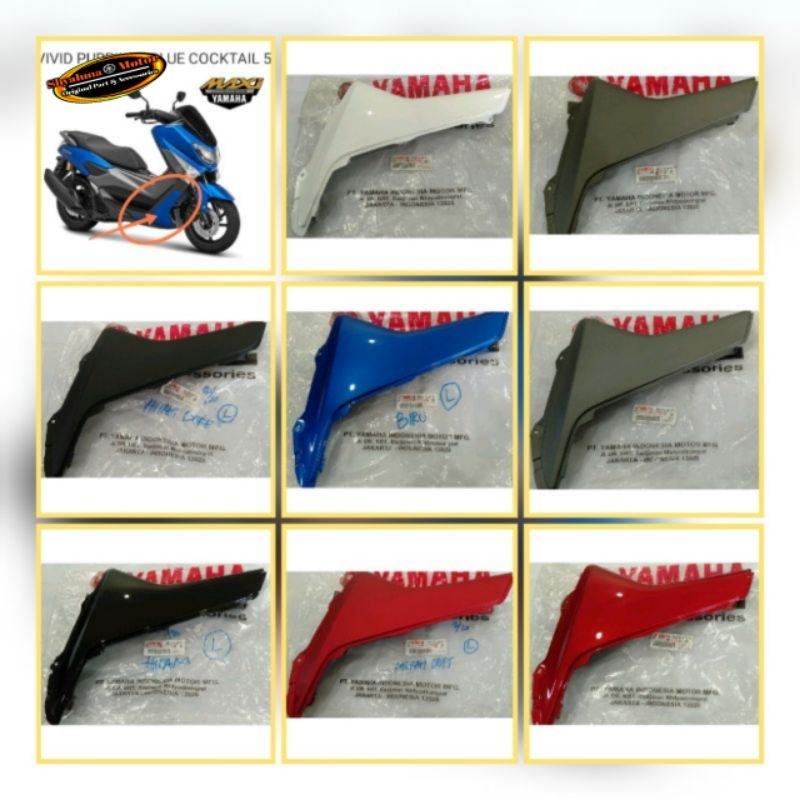 COVER BODY SAYAP BAWAH KIRI NMAX OLD/LAMA 150 2015-2019 ORIGINAL YGP