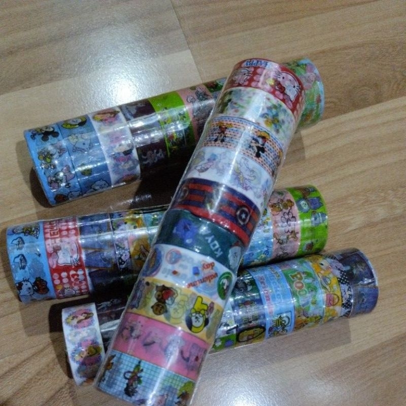 

Washi tape/ selotip motif jurnal book