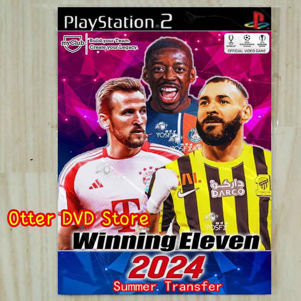Kaset Game PS 2 PS2 Winning Eleven 2024 Summer Transfer