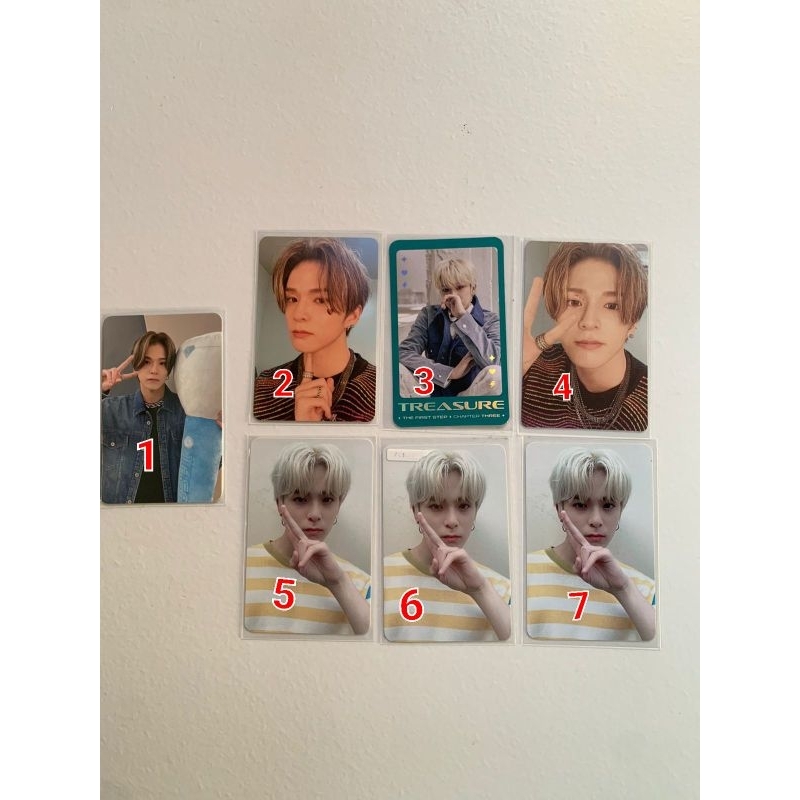 PHOTOCARD ASAHI TREASURE OFFICIAL