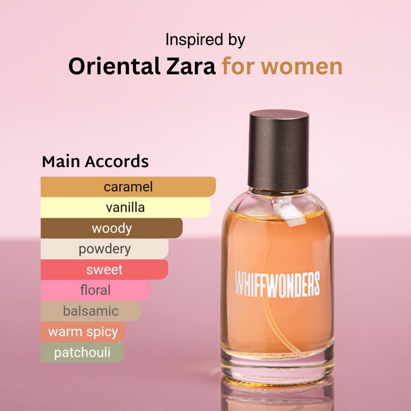 WhiffWonders Parfum Inspired by Zara Oriental 30-100ml Best Seller