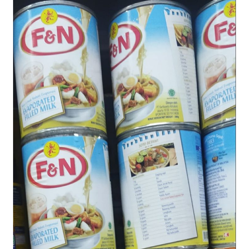 

F&N evaporasi evaporated filled milk