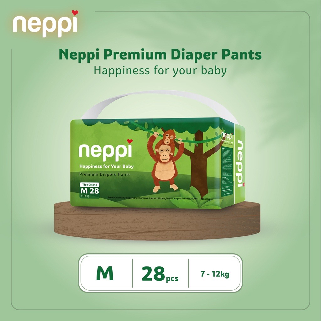 Neppi M 28 / Popok Celana Lembut