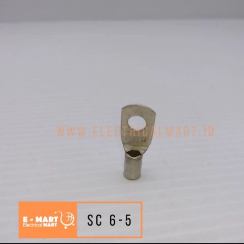 SKUN KABEL TEMBAGA SC 6-5 Skun CU 6mm M5