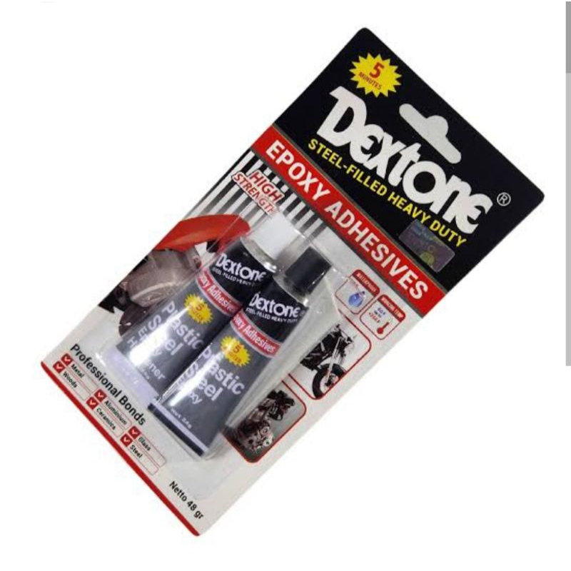 

Lem besi Epoxy Dextone 5 menit 48g