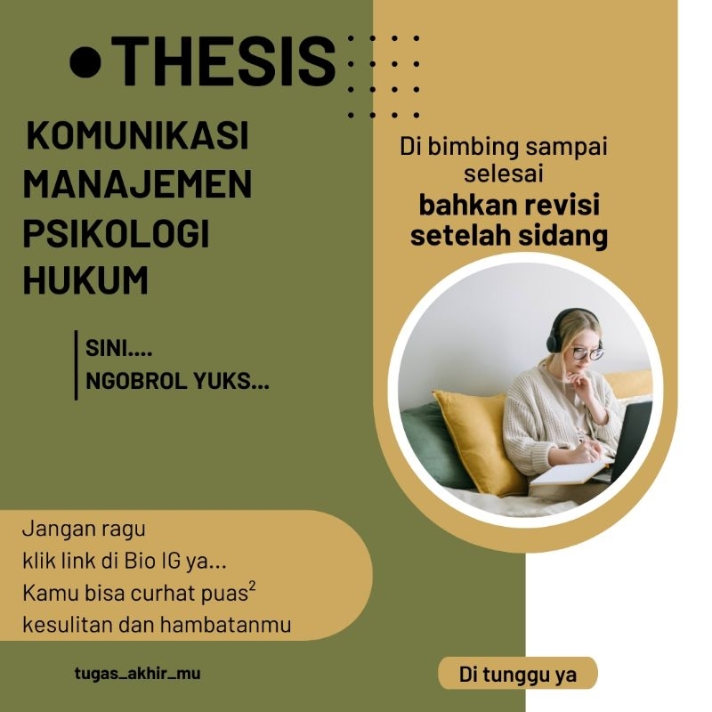 

Konsultan Thesis Mu