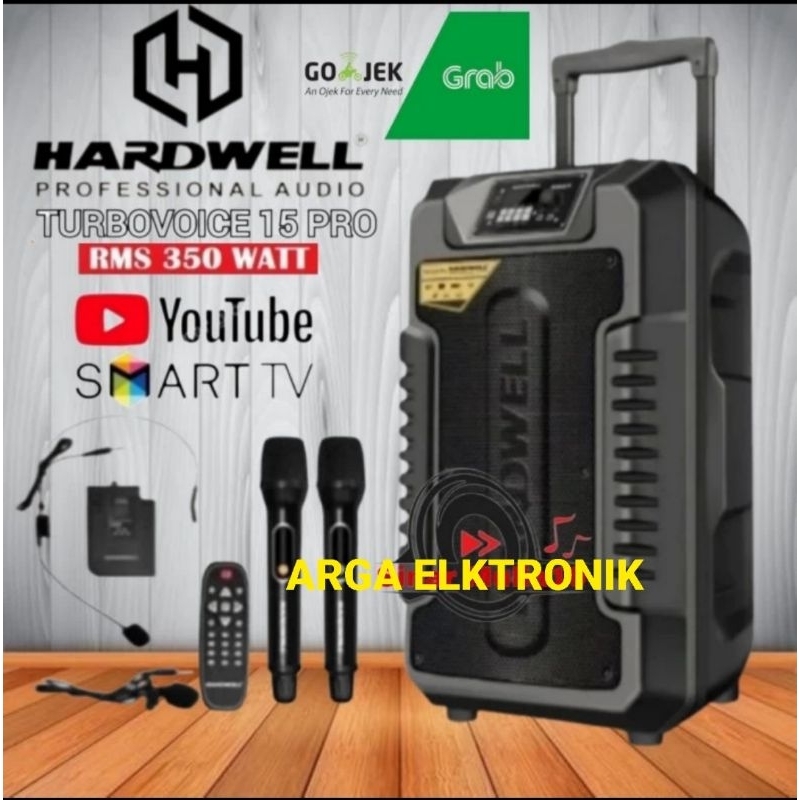 SPEAKER BLUETOOTH PORTABLE HARDWELL TURBOVOICE 15PRO TURBOVOICE15PRO ORIGINAL