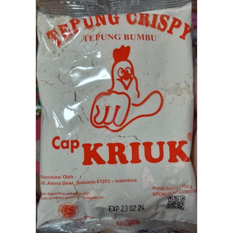 

TEPUNG CRISPY KRIUK 150Gr