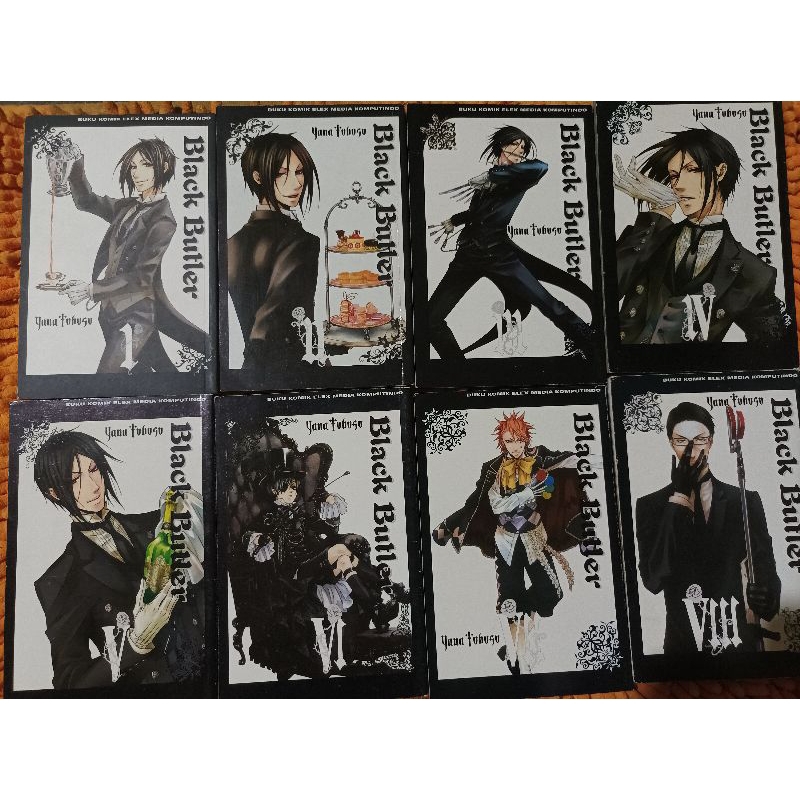 Cabutan Komik Black Butler 1-26, 28 - Yana Tobosho