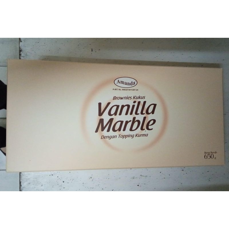 

Amanda Brownies Vanilla Marble (New Product 2023)