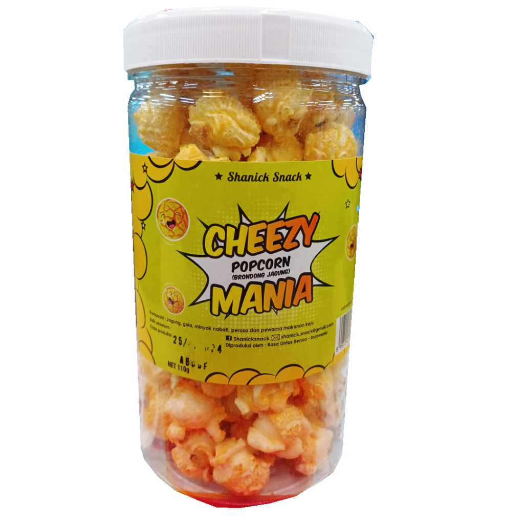 

SHANICK SNACK CHEEZY POPCORN MANIA 110g