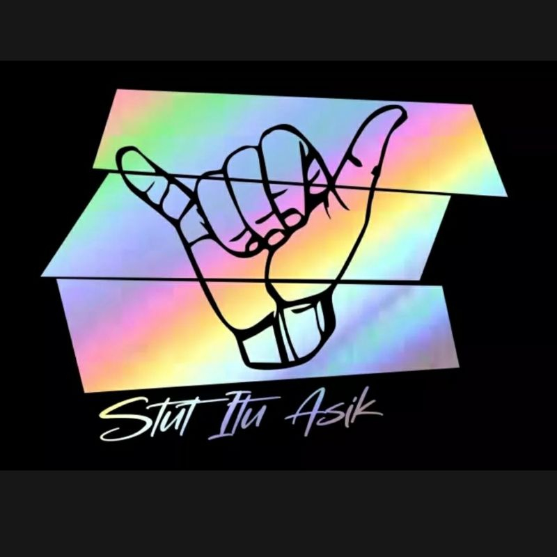 Stiker Mobil Stiker Kaca Samping Body Mobil Stiker Kata Kata Stiker Truck Pickup Futura Stiker Cutti