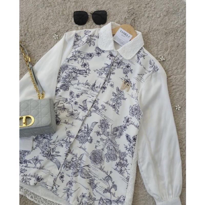 TDJ Bloom Shirt by Vanilla Hijab