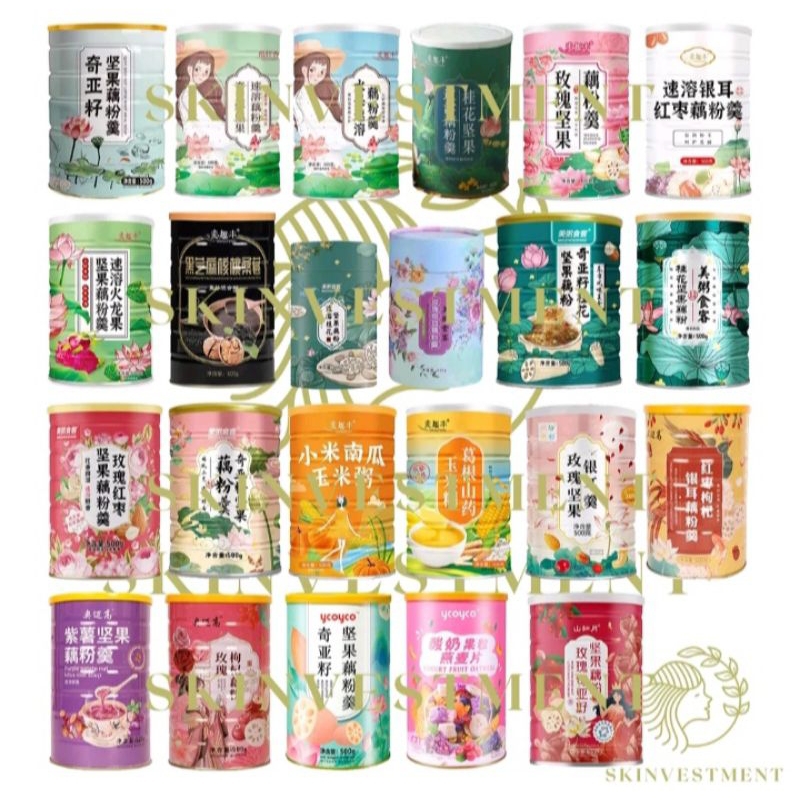 ou fen collagen lotus root powder seed nut halal lotus