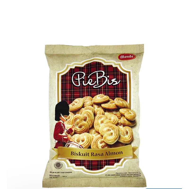 

Monde piebis Biskuit Rasa Almond 190g