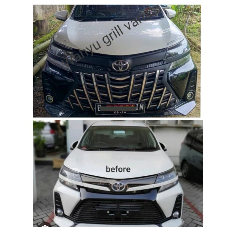 grill Avanza Veloz 2019 2020 2021 2022 model alphard