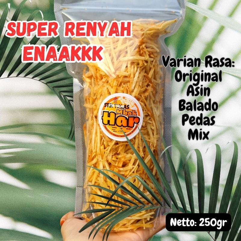 

Stik Talas Super renyah enak kriuknya awet cemilan terlaris