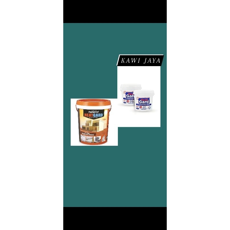 HeatGard 4Kg Cat Penolak Panas Dan Anti Bocor / Aquaproof Heatgard / Cat Waterproofing