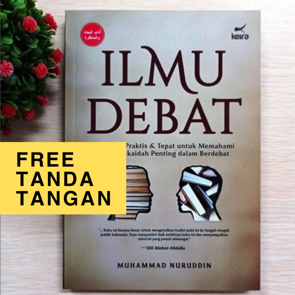 Buku Ilmu Debat - MUhammad Nuruddin, Cara Berdebat Logika Debat, Rocky Gerung