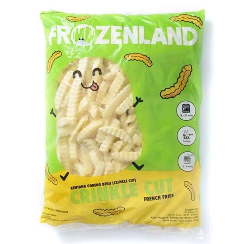 

Frozenland French Fries Crinkle Cut 1kg