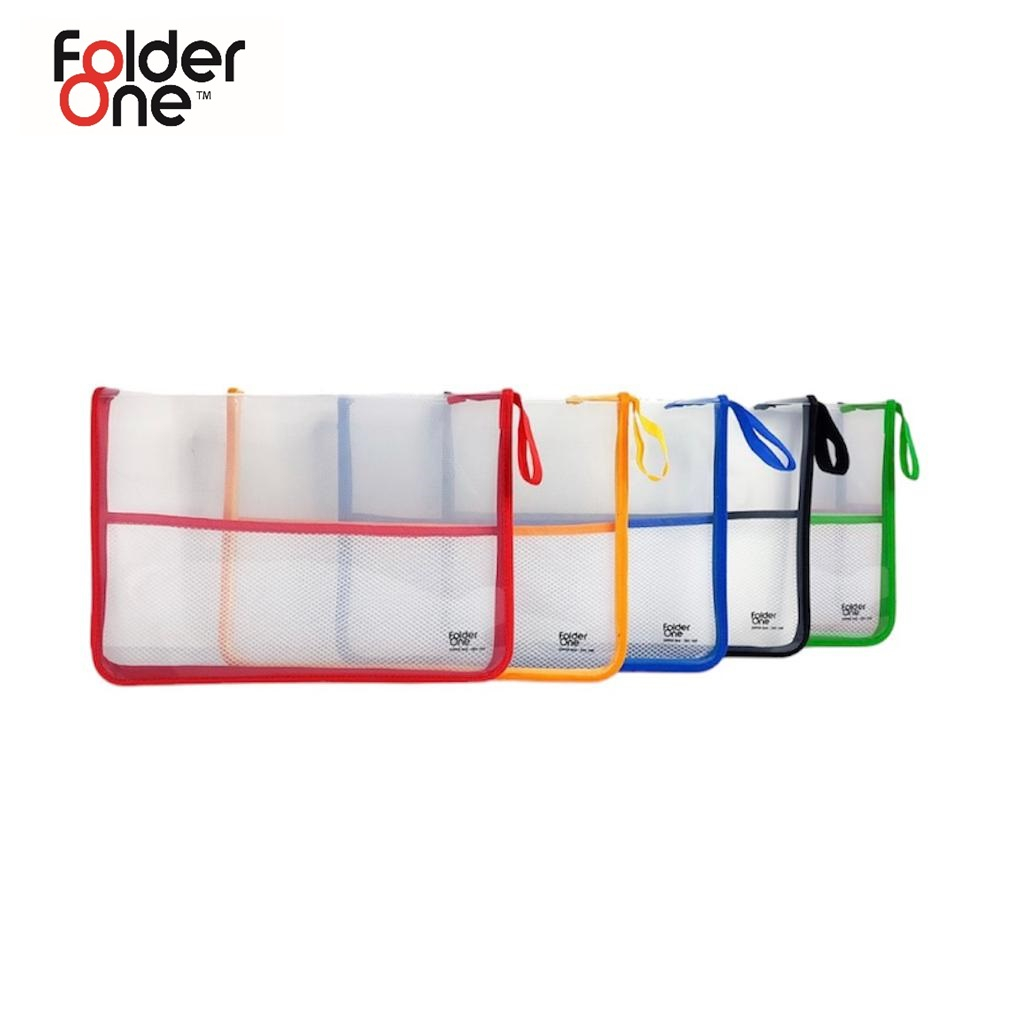 

Map Plastik Resleting F4 / Zipper File Folio / Zipper Bag FC Folderone