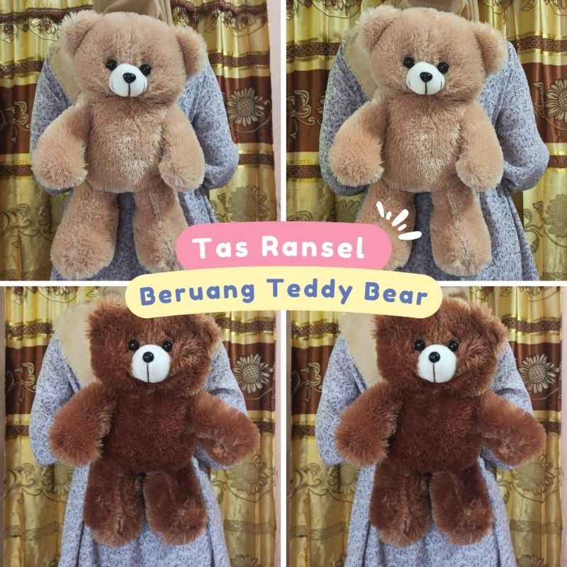 Tas Ransel beruang teddy bear