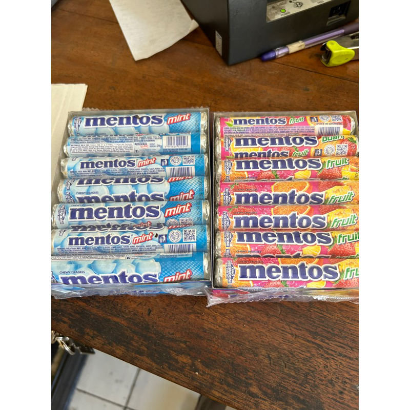 

mentos roll box isi 14 roll