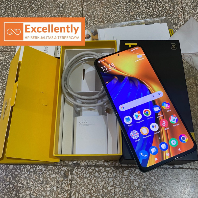 POCO F4 6/128GB |  8/256GB GARANSI RESMI INDONESIA FULLSET NOMINUS SECOND