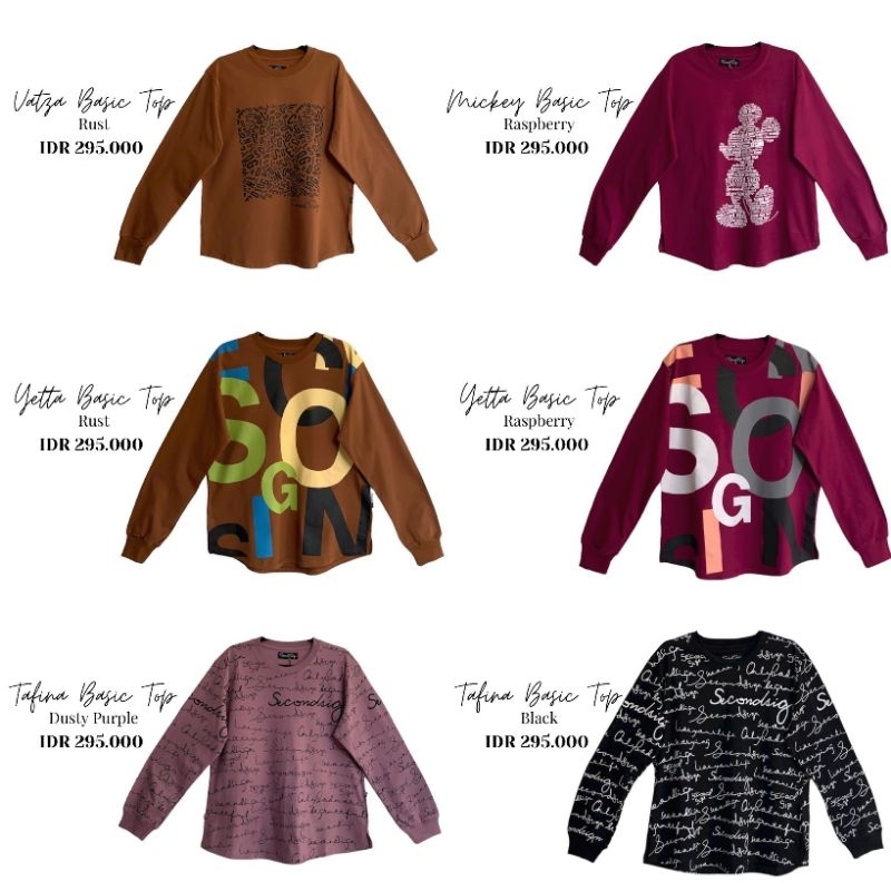 second sign basic top vatsa Mickey tavina yetta