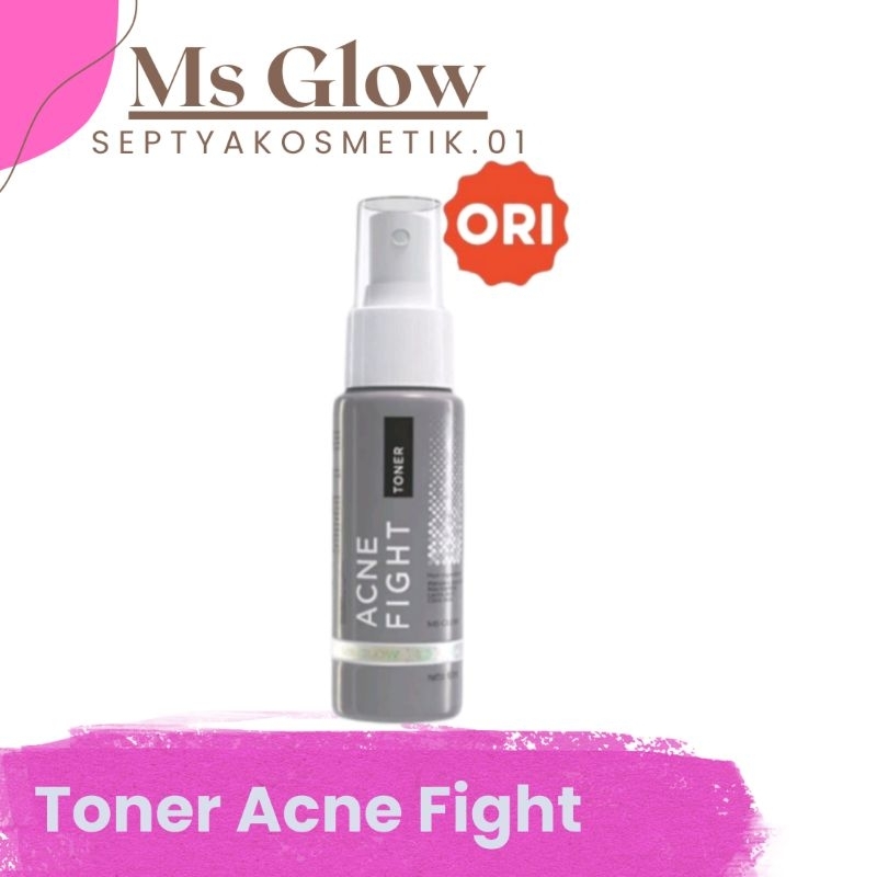 MS Glow Acne Toner / Toner Acne MS Glow / Acne Fight ms Glow