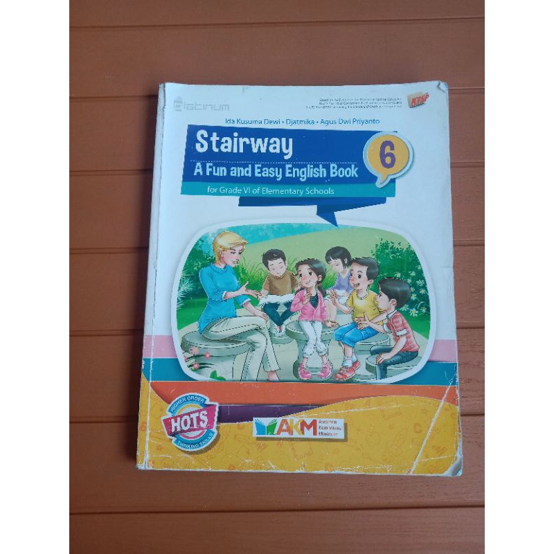 STAIRWAY A FUN AND EASY ENGLISH BOOK 6 AKM ASESMEN KOMPETENSI MINIMUM