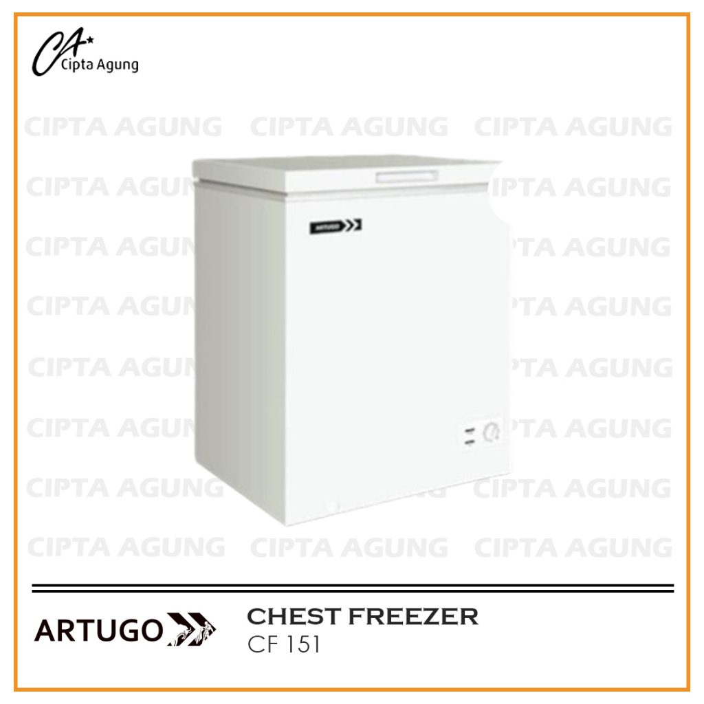 Chest Freezer ARTUGO CF 151 / CF151 , Freezer Box 150 L 78 Watt