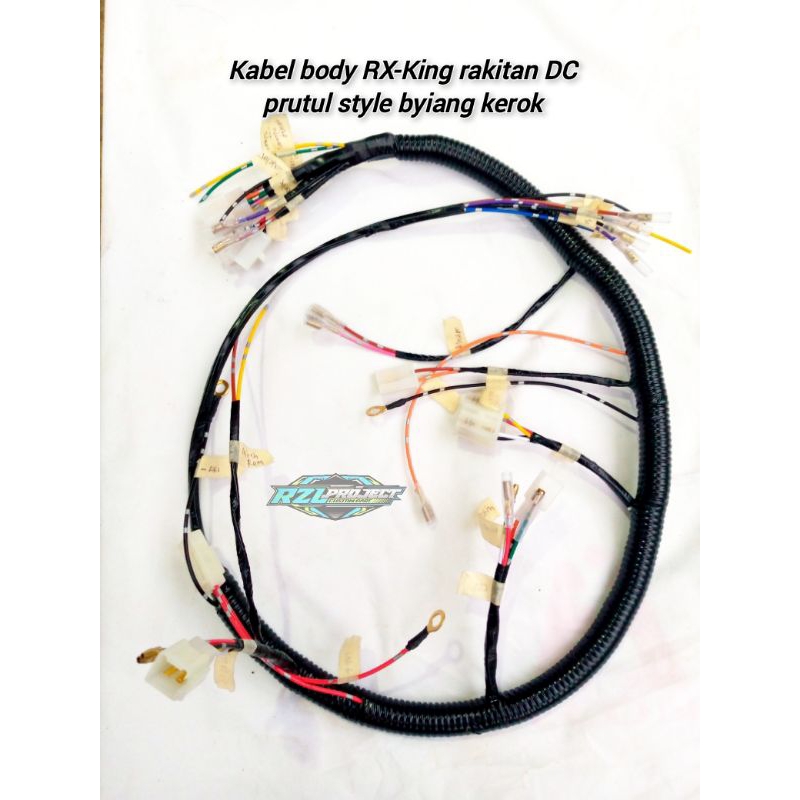 Kabel body RX-KING/RXS (Rakitan DC) prutul style biangkerok modif bandung