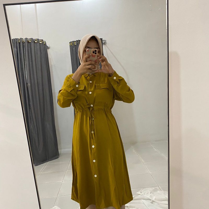 Kemeja Tunik Crinkle Airflow (1907)