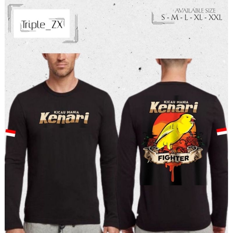 KAOS LENGAN PANJANG KENARI KICAU MANIA FIGHTER