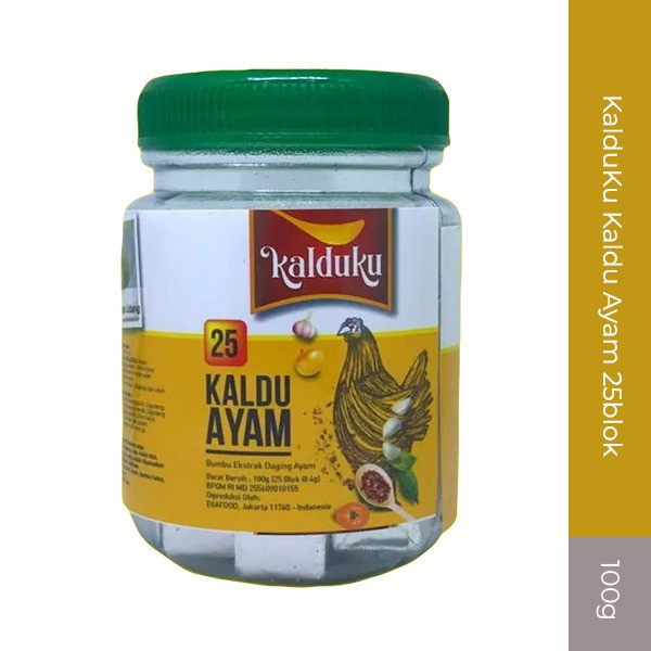 

KalduKu Kaldu Ayam Toples isi 25 blok 4gr