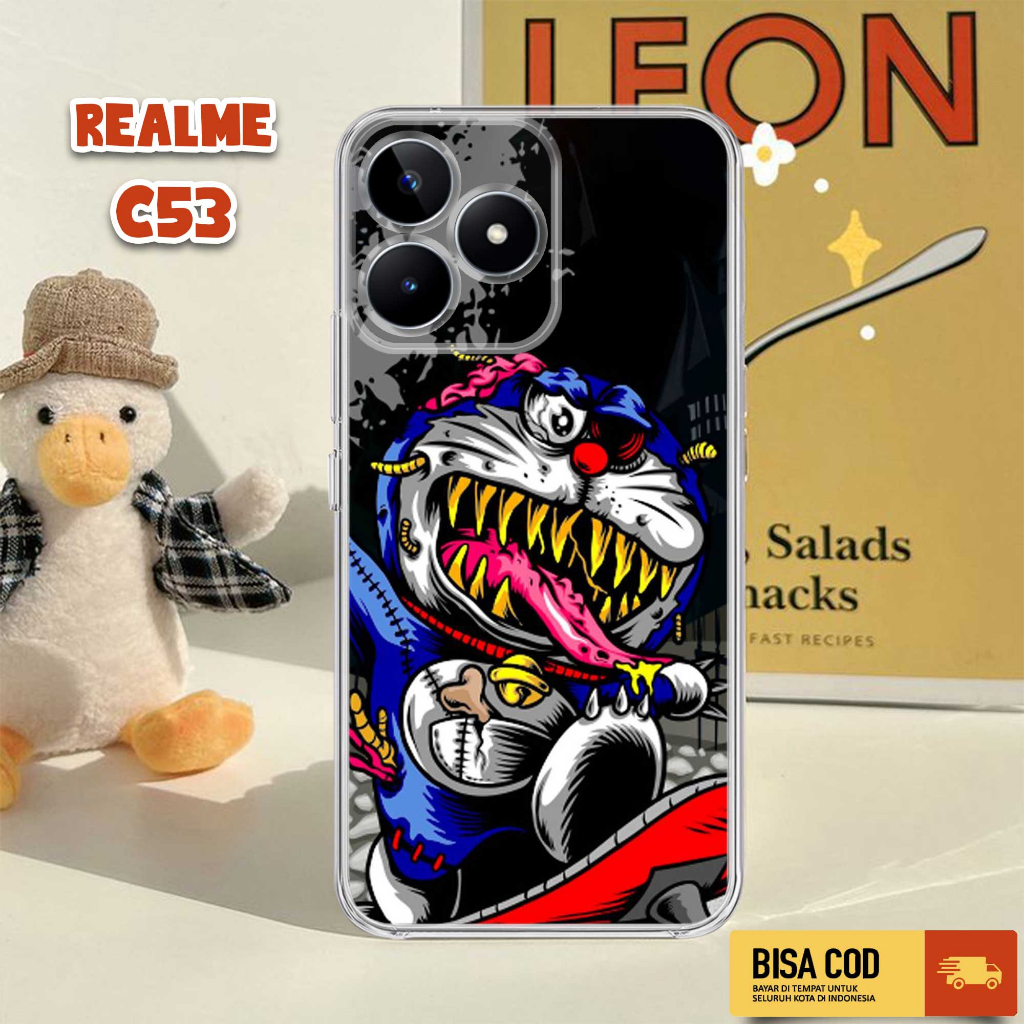 Case REALME C53 2023 - Casing REALME C53 4G TERBARU - MOTIF KILLER - Softcase Premium Glossy - Casin