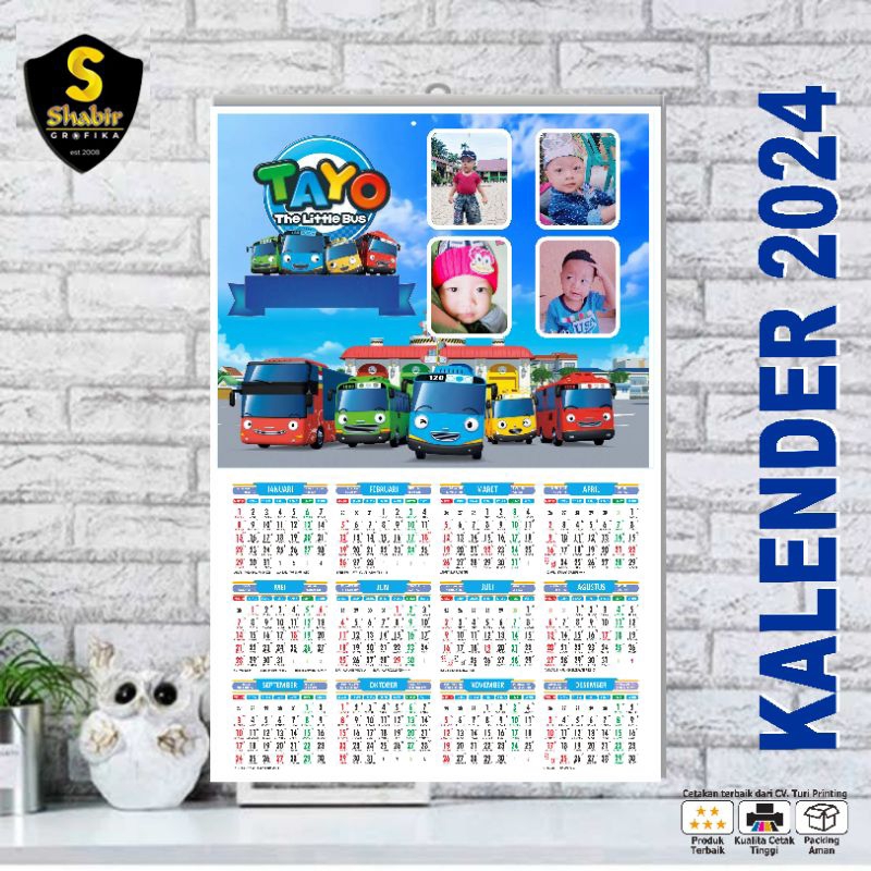 

COD TERBARU TERLARIS KALENDER DINDING FOTO 2025