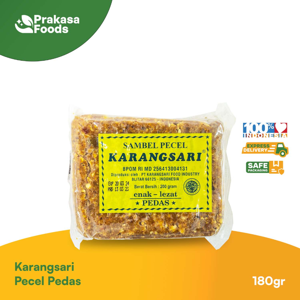 

Karangsari Bumbu Pecel Pedas 180gr