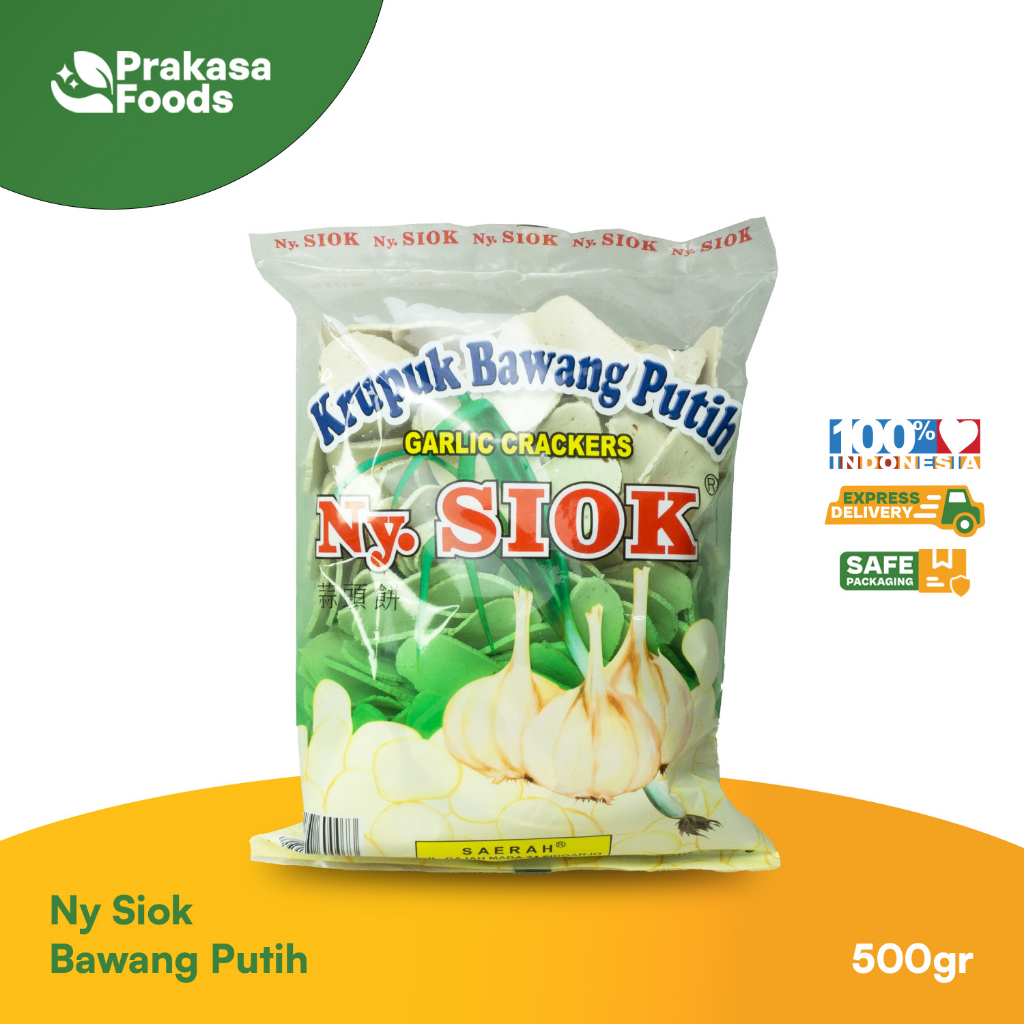 

Ny Siok Kerupuk Bawang Putih 500gr