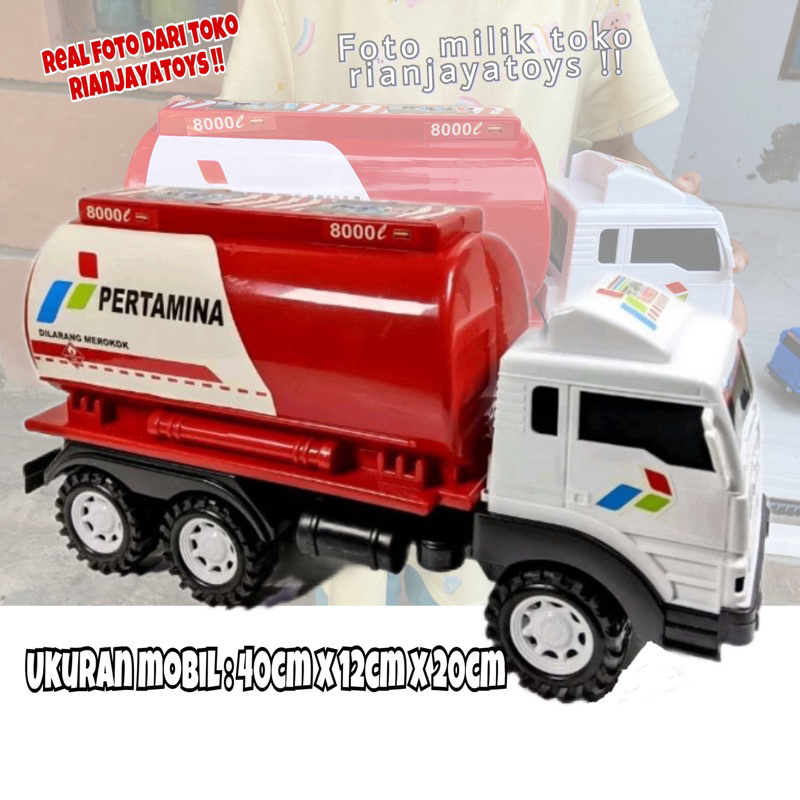 Mainan Truk Pertamina Besar - Truk Pertamina ST2060