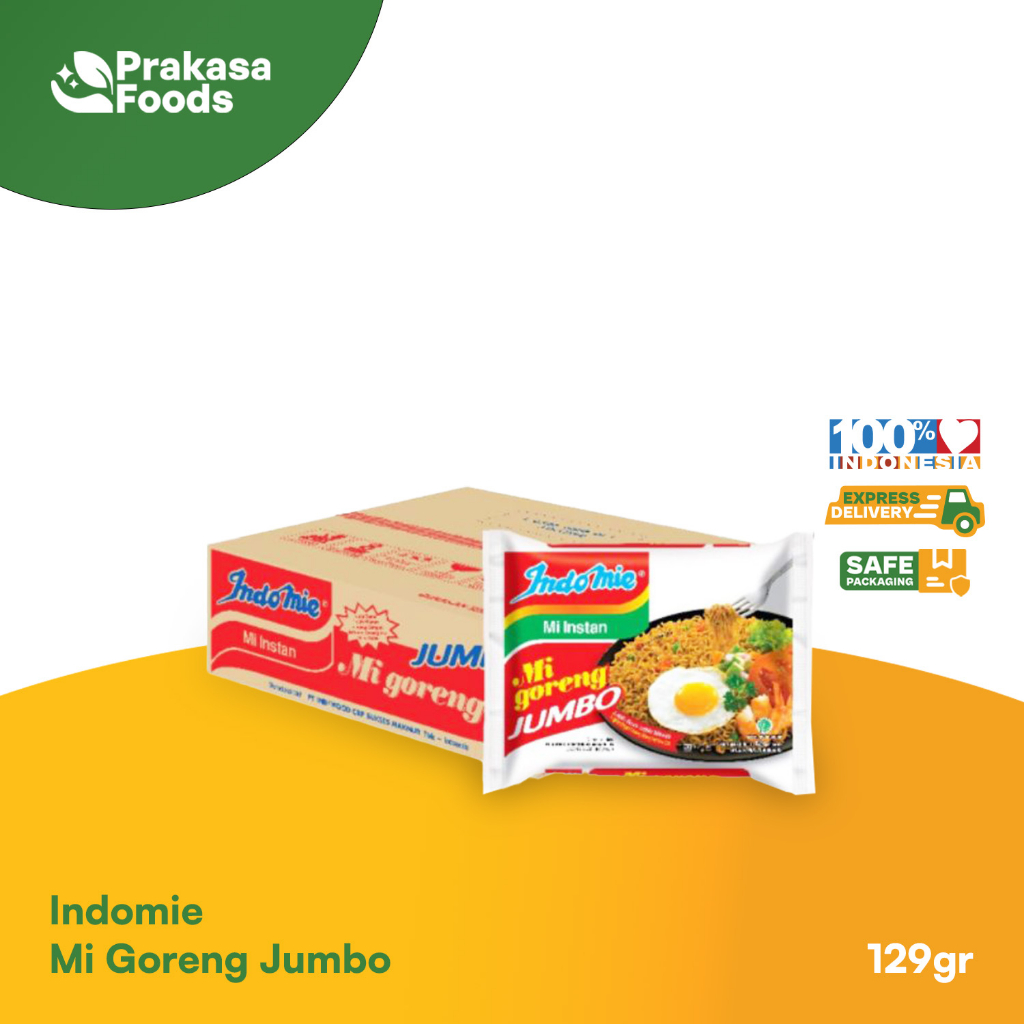 

Indomie Goreng Jumbo 1 Carton