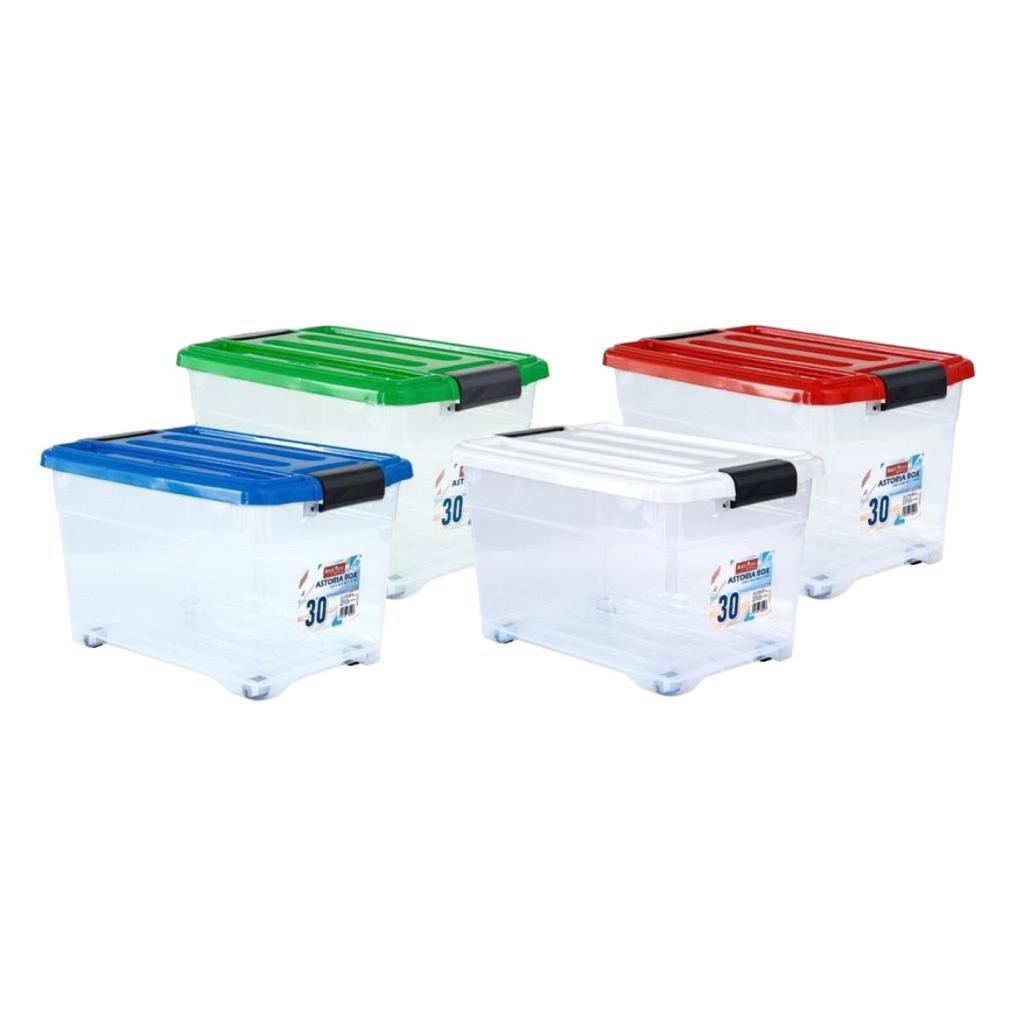 BasicHome By LionStar CB 30 Liter Container Box Astoria Kotak CB30 Penyimpanan Serbaguna Storage Box