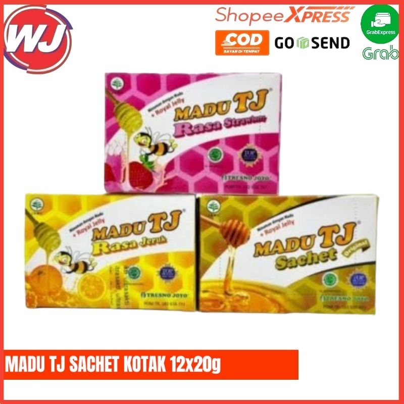 

MADU TJ SACHET KOTAK 12x20g