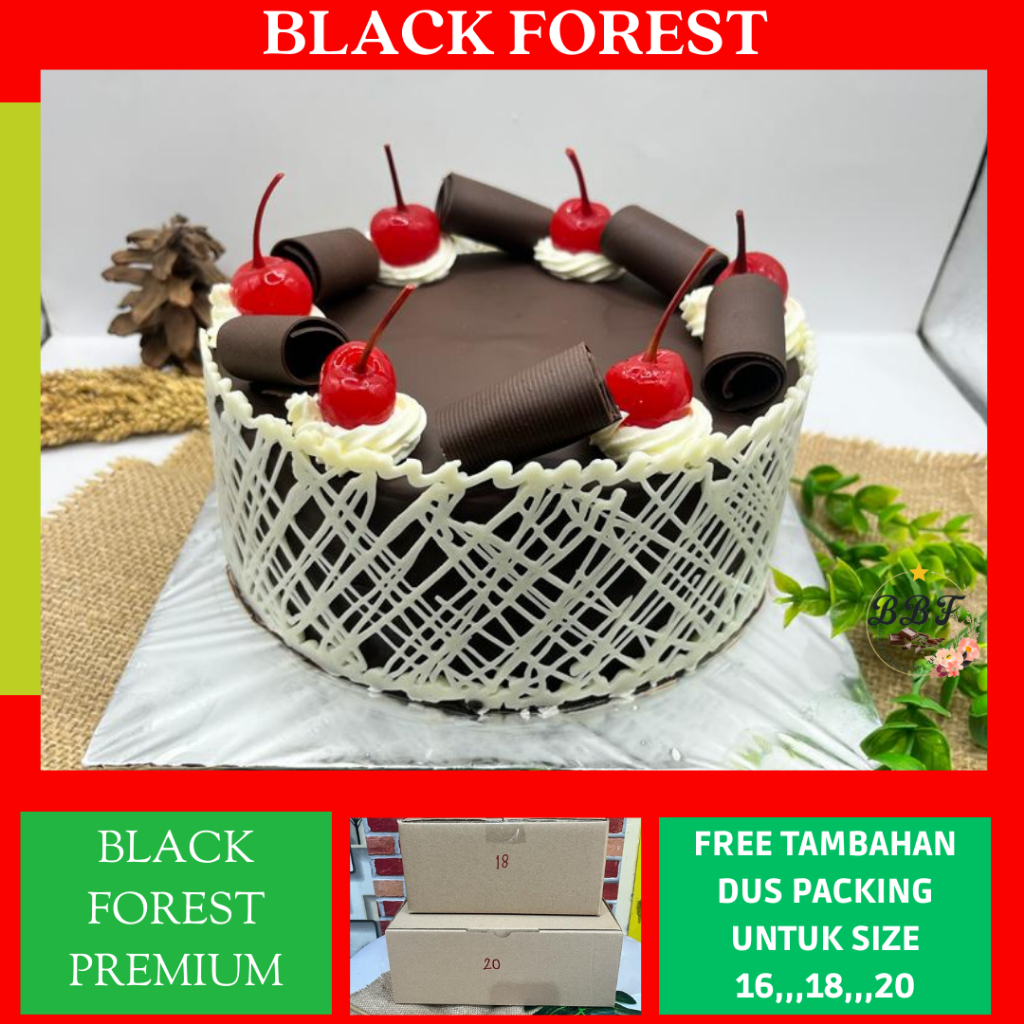 Black forest / Kue Ulang Tahun / Birthday Cake / Cake Ultah / Cake Ulang Tahun / Kue Ultah