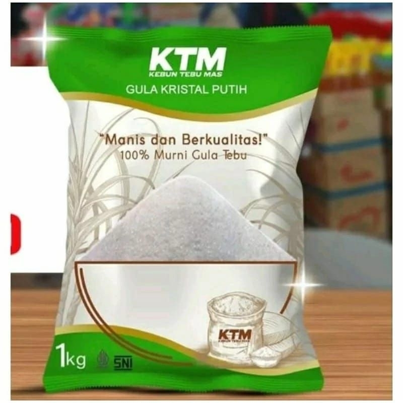 

Gula KTM 2 Pcs Original 100 % Tebu Murni