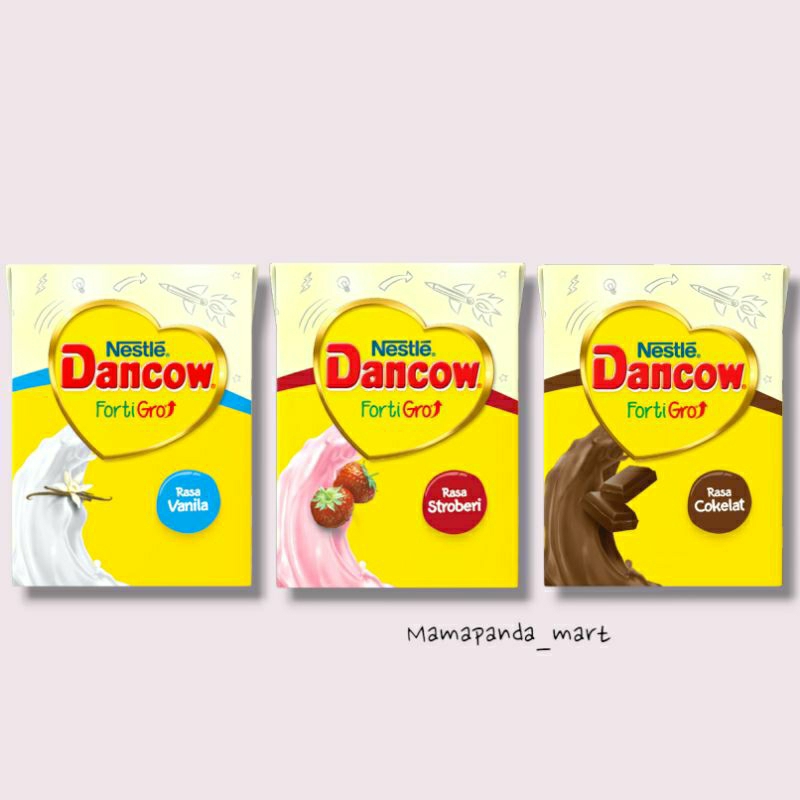 

DANCOW UHT 110ML/SUSU CAIR DANCOW STRAWBERRY COKLAT VANILLA/SUSU KOTAK DANCOW