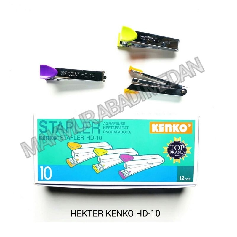 

Stapler Kenko HD-10 / Hekter Kenko HD-10 / Staples Kenko / Jepretan Steples Warna